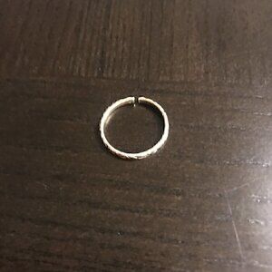 NWT Fashion Silver Adjustable Ring